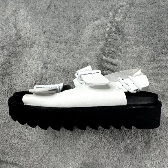 White‎ Sandals Madden NYC Size 3 NWOT - Picture 6 of 12